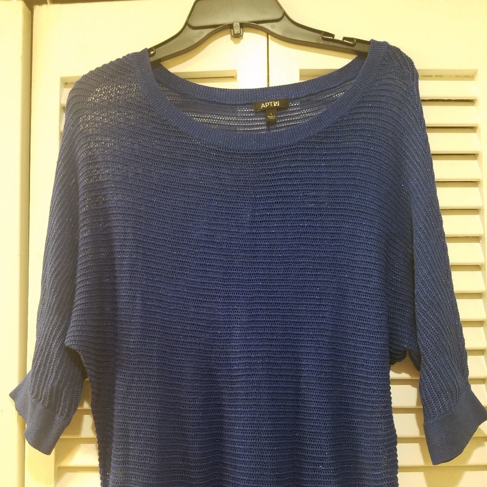 Blue sweater